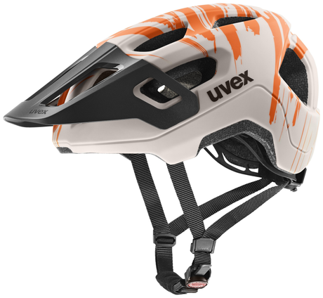 uvex React Jr. gris chaud-orange mat