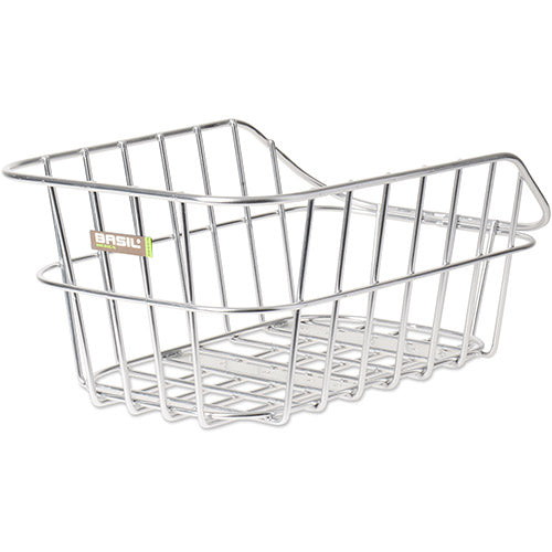 Basil Cento panier alu argent