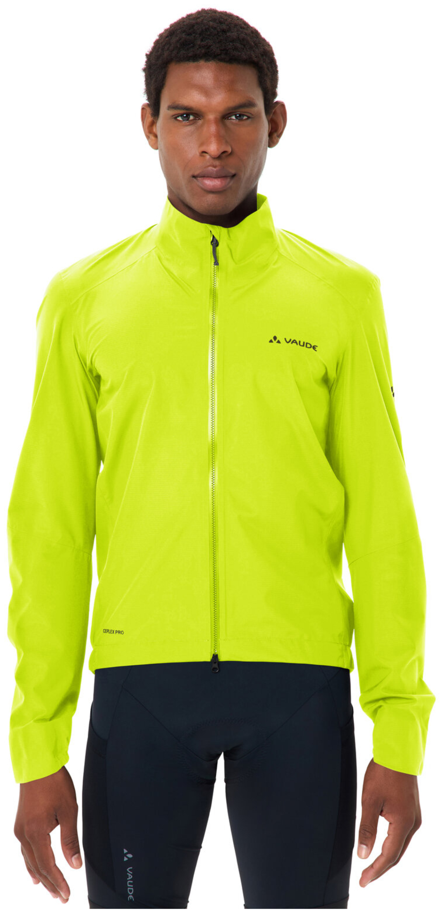 VAUDE Veste de pluie Kuro Pro homme jaune néon