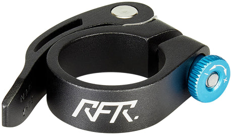 Collier de selle RFR avec serrage rapide 34,9 mm black´n´blue