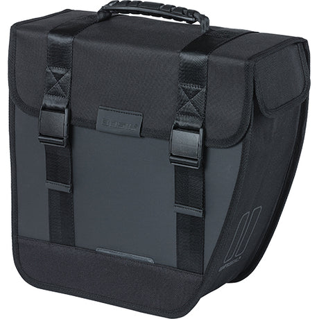 Basil Tour Sacoche de porte-bagages étanche droite 14l noir