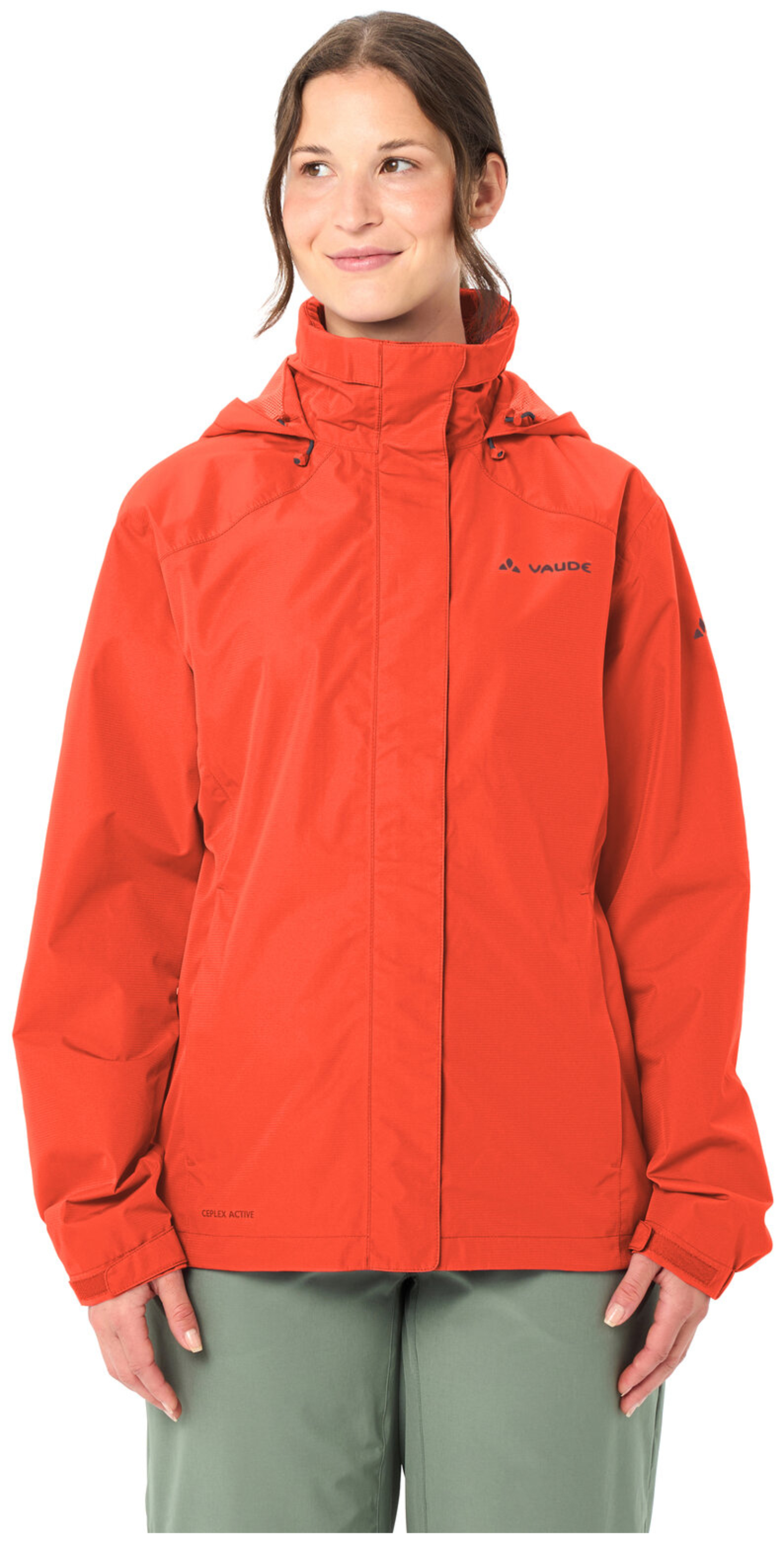 VAUDE Veste légère Escape pour femme rouge lumineux
