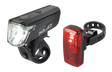 XLC Capella CL-S20 kit d'éclairage StVZO noir/rouge