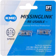 KMC 7/8R EPT Missing Link maillon de fermeture de chaîne 7/8 vitesses 7,3 mm argenté