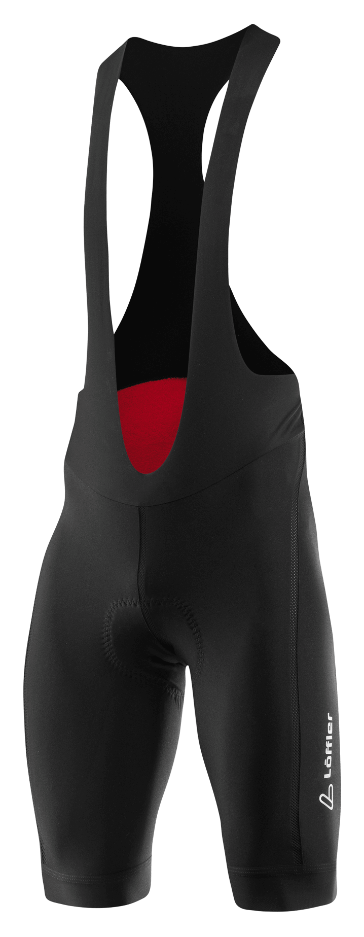 Löffler M Cuissard à bretelles Hotbond® Noir