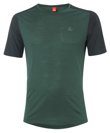 Löffler M T-shirt VTT Skys Mérinos Forêt