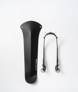 Ass Savers WGS-2 Win Wing Garde-boue arrière Gravel noir à pois