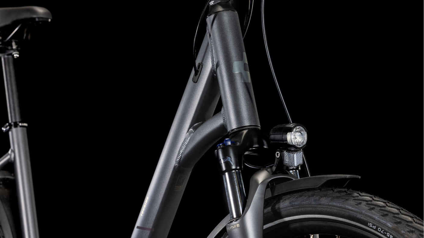 Cube Touring Pro Easy Entry dalle gris et métal (2025)