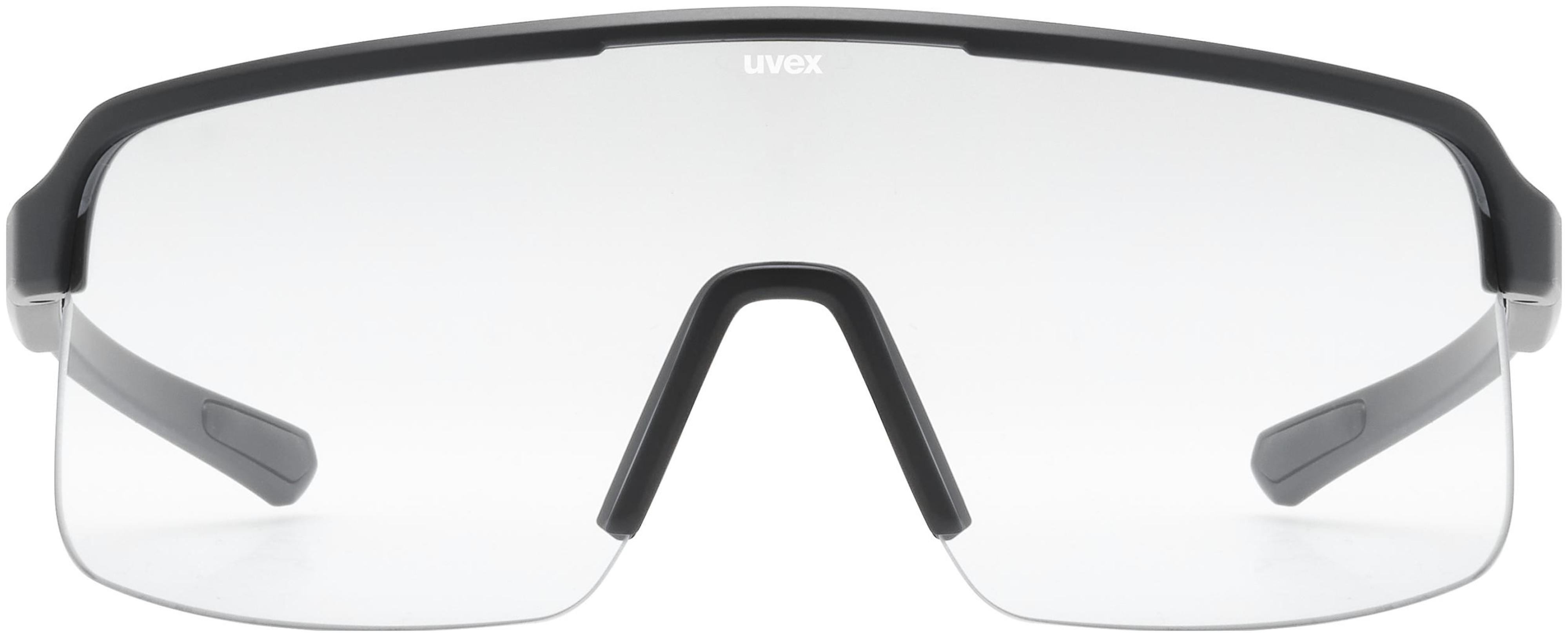 uvex Dyrt Lunettes de vélo Noir Mat / Transparent
