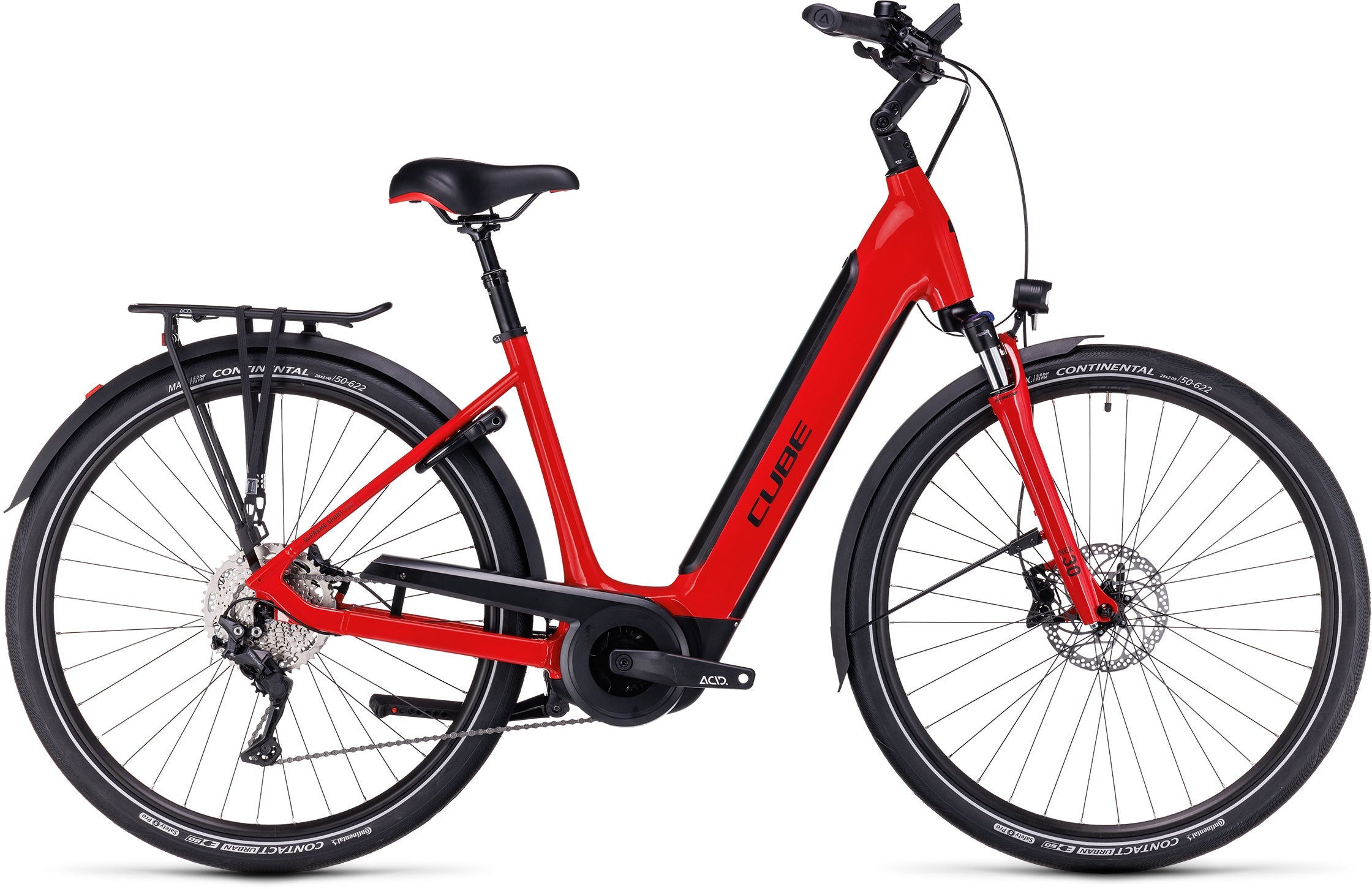 Cube Supreme Sport Hybrid Pro 625 Easy Entry rouge´n´black (2024)