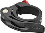 Collier de selle RFR avec levier rapide 31,8 mm black´n´red