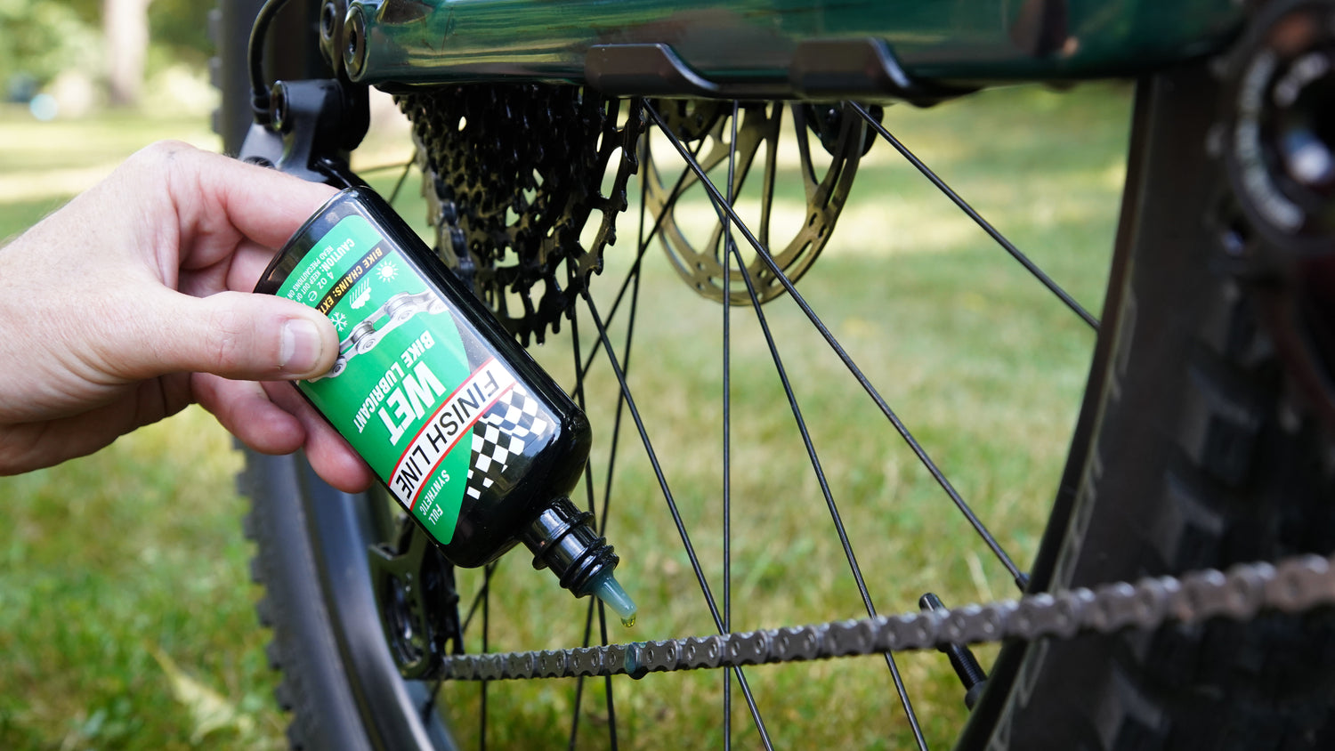 Finish Line Cross Country Huile de chaîne 120ml