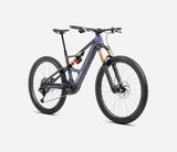Orbea RISE SL M10 630W Tanzanite Carbon View - Carbone Brut