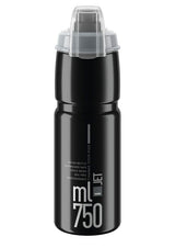 Bouteille d'eau Elite Jet Plus 750ml noir/gris logo