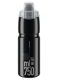 Bouteille d'eau Elite Jet Plus 750ml noir/gris logo – aktuelle Variante