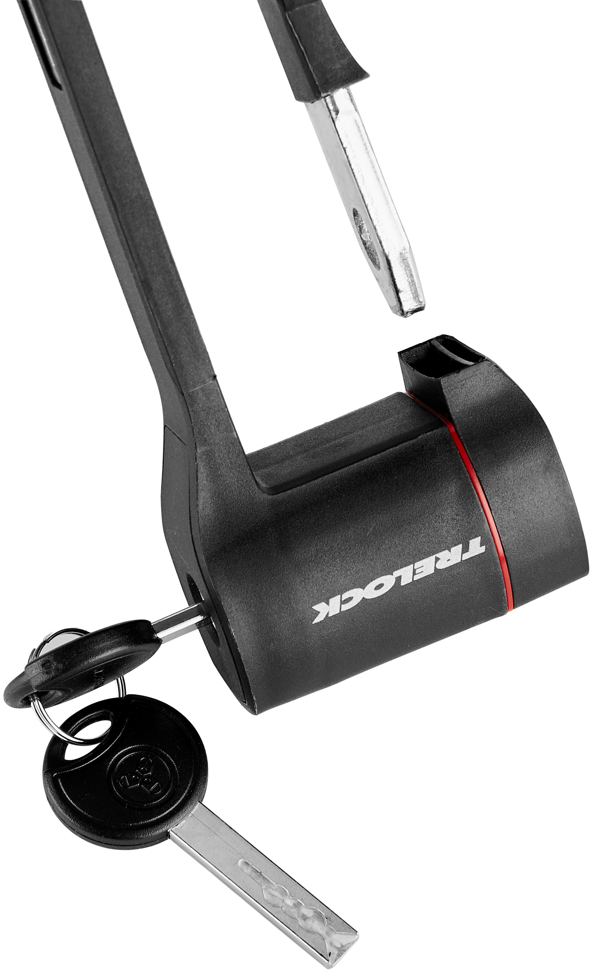 Trelock FS 480 COPS Antivol pliant Set double incl. support ZF 480 X-PRESS noir