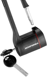 Trelock FS 480 COPS Antivol pliant Set double incl. support ZF 480 X-PRESS noir