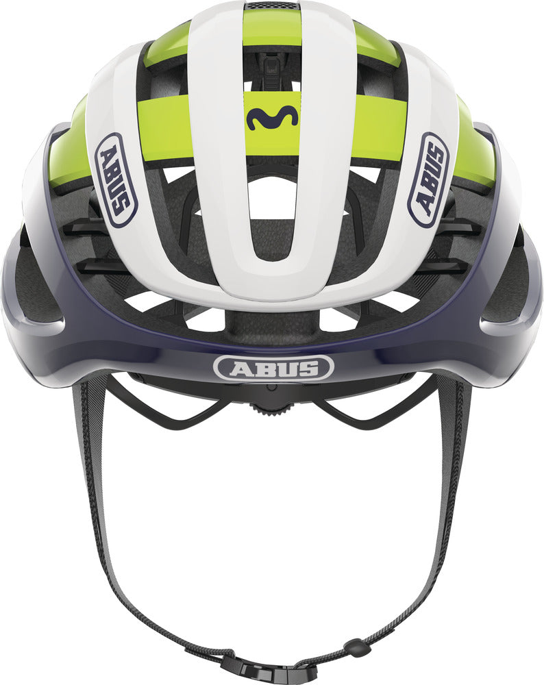 Casque ABUS Airbreaker Route Movistar Team