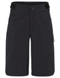 VAUDE Kids Moab Base Shorts noir