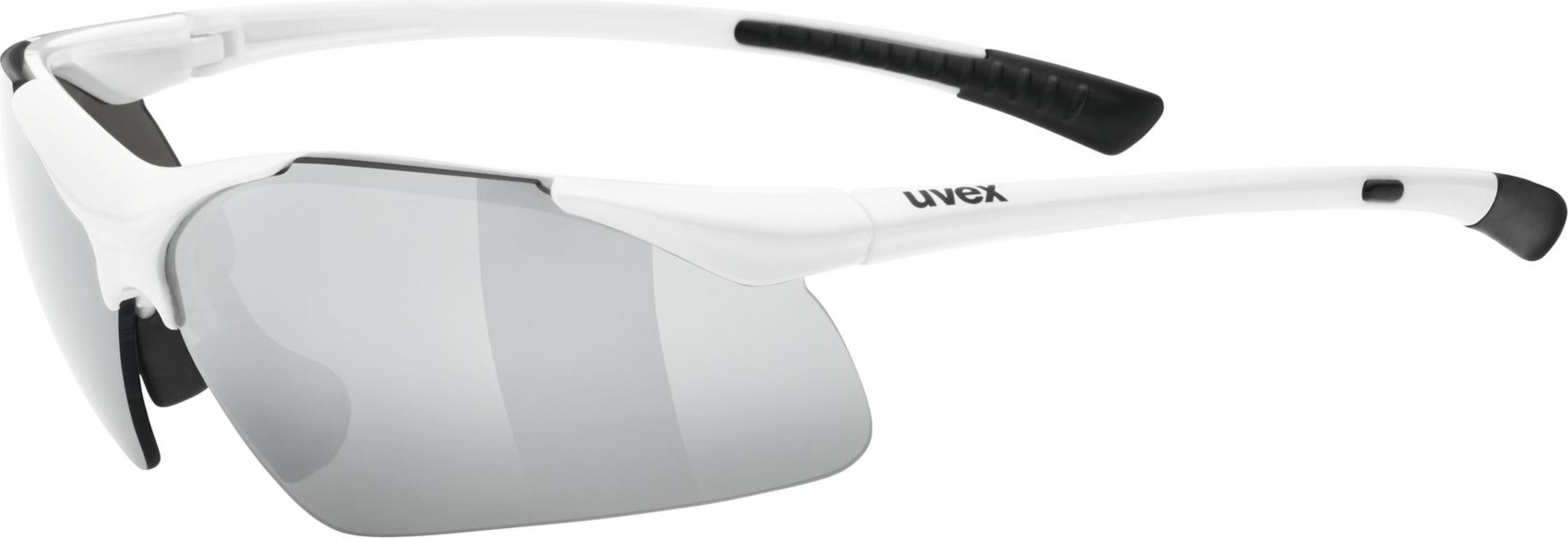 uvex Sportstyle 223 Lunettes de vélo Blanc / Lightmirror Argent