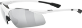 uvex Sportstyle 223 Lunettes de vélo Blanc / Lightmirror Argent