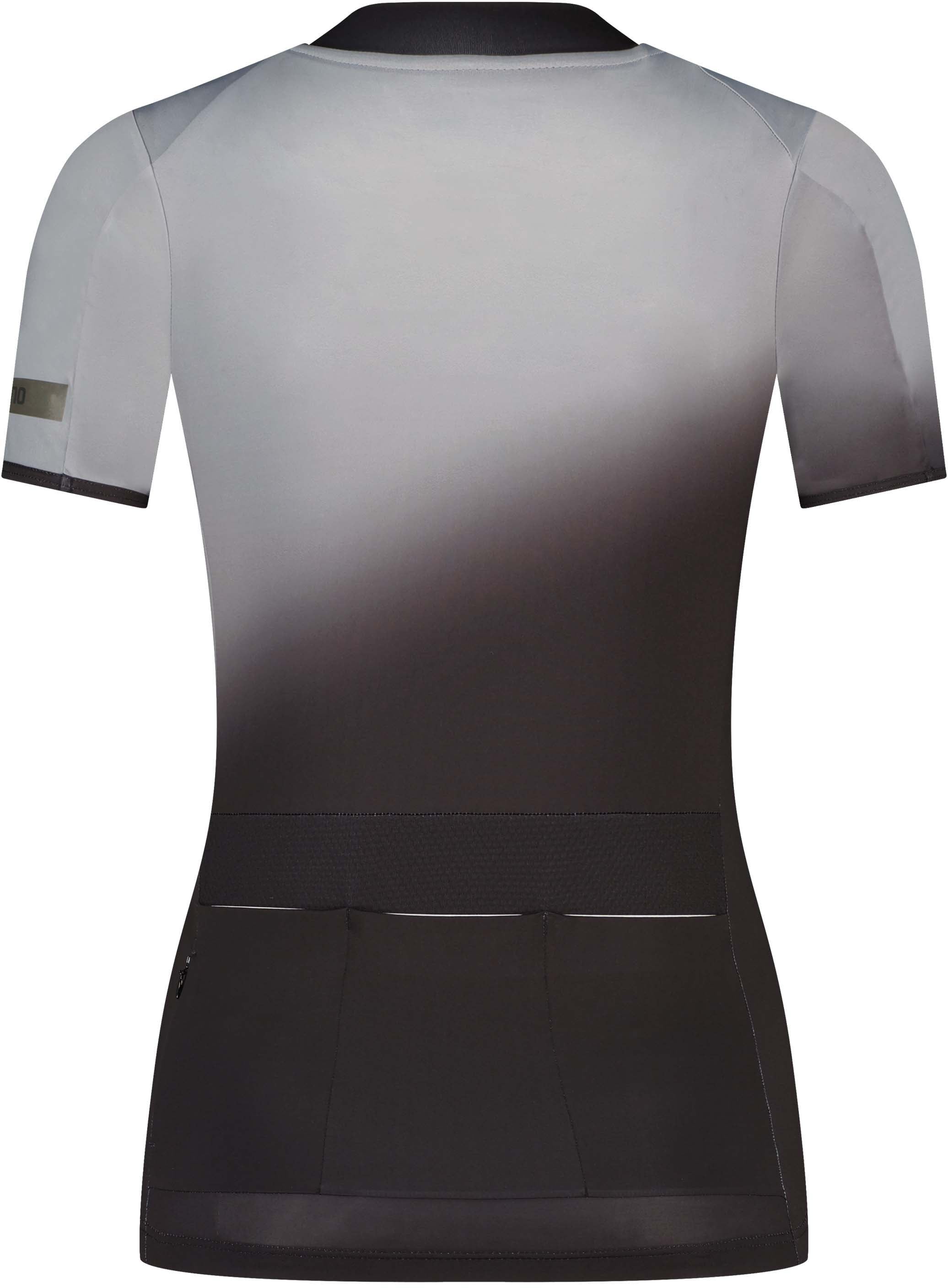 Shimano W's EVOLVE Avventura Maillot manches courtes Anthracite Gris