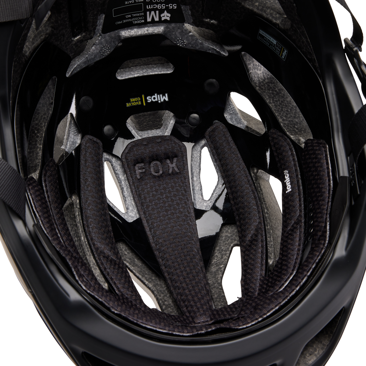 Casque VTT Fox Crossframe Pro Noir Mat Mat