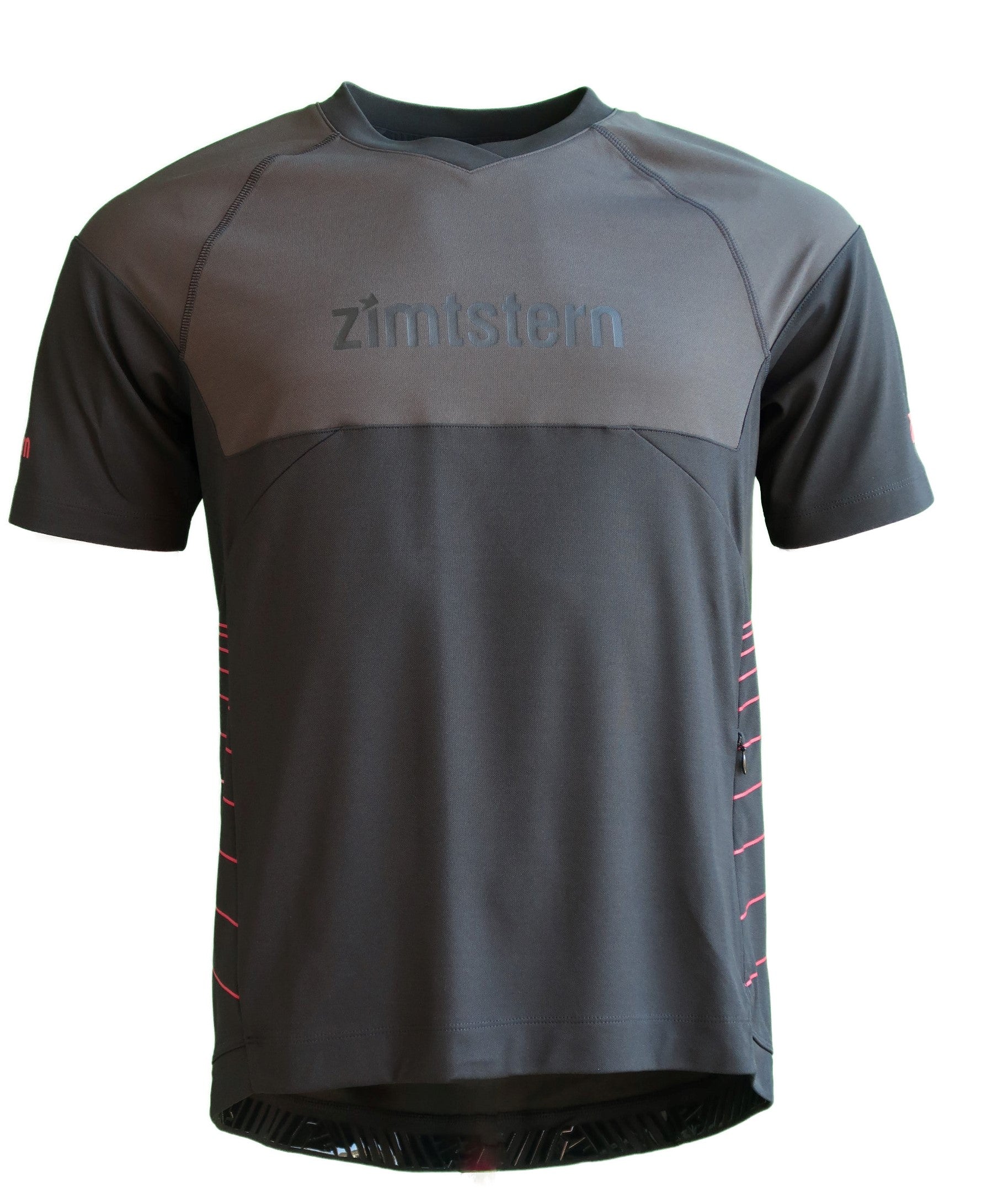 Zimtstern Bulletz Shirt SS Homme Pirate Black/Gun Metal