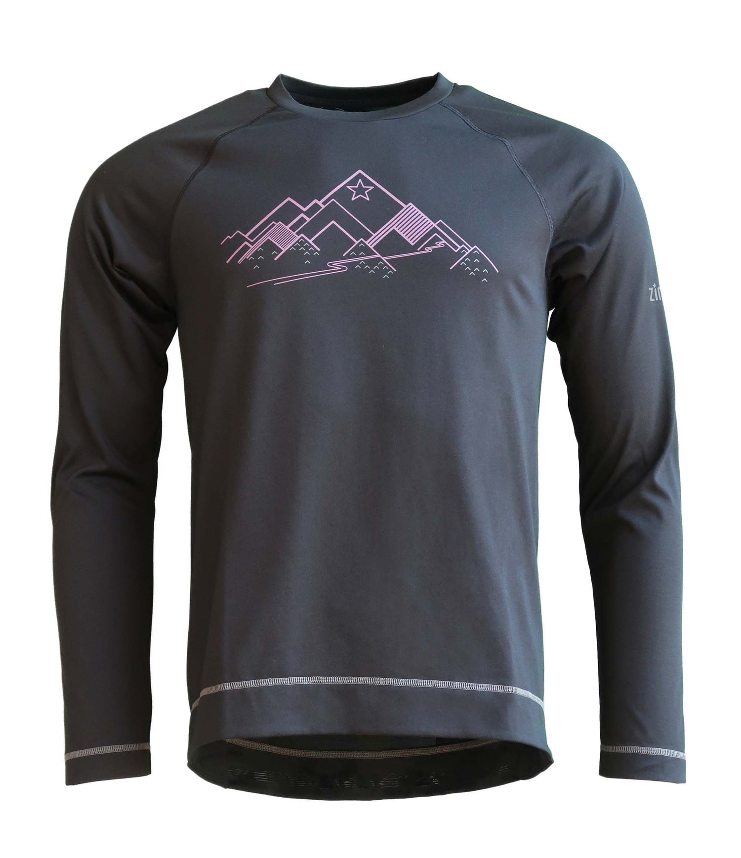 Zimtstern PureFlowz Eco Shirt LS Homme Pirate Black