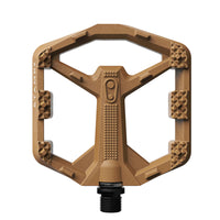 Crankbrothers Stamp 0 Small pédale plateforme marron – aktuelle Variante