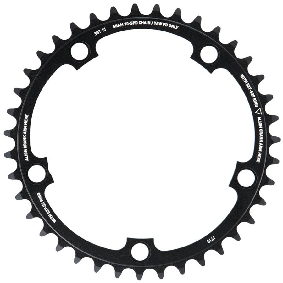SRAM Road plateau Red/Force 130 mm entraxe