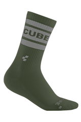 Cube Socke After Race High Cut olive