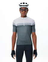 VAUDE Homme Posta HZ Tricot II héron/blanc