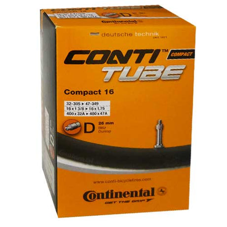 Continental Compact 16 Chambre à air 16x1 1/4/1.75"