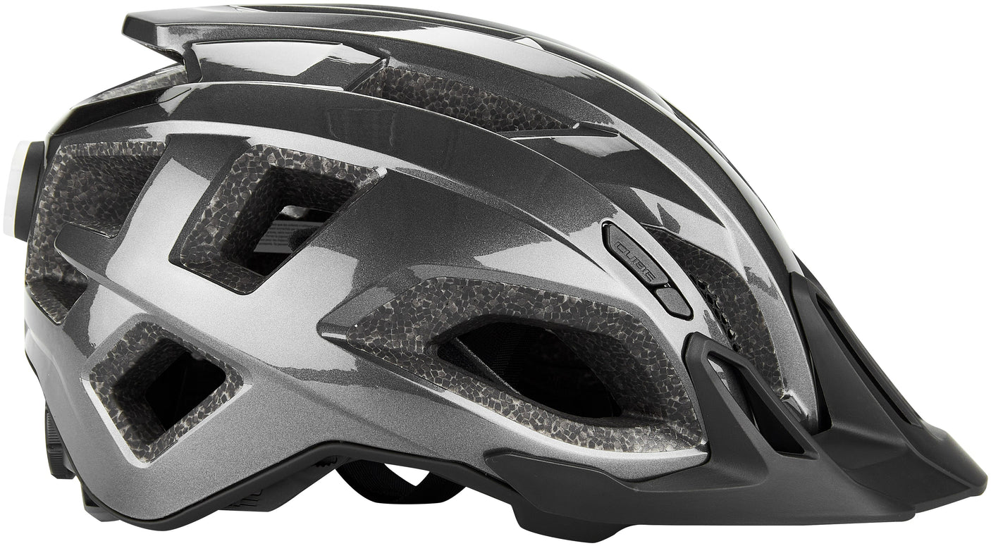 CUBE Casque QUEST brillant iridium noir