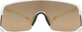 uvex Dyrt Lunettes de vélo Blanc Mat / Miroir Or