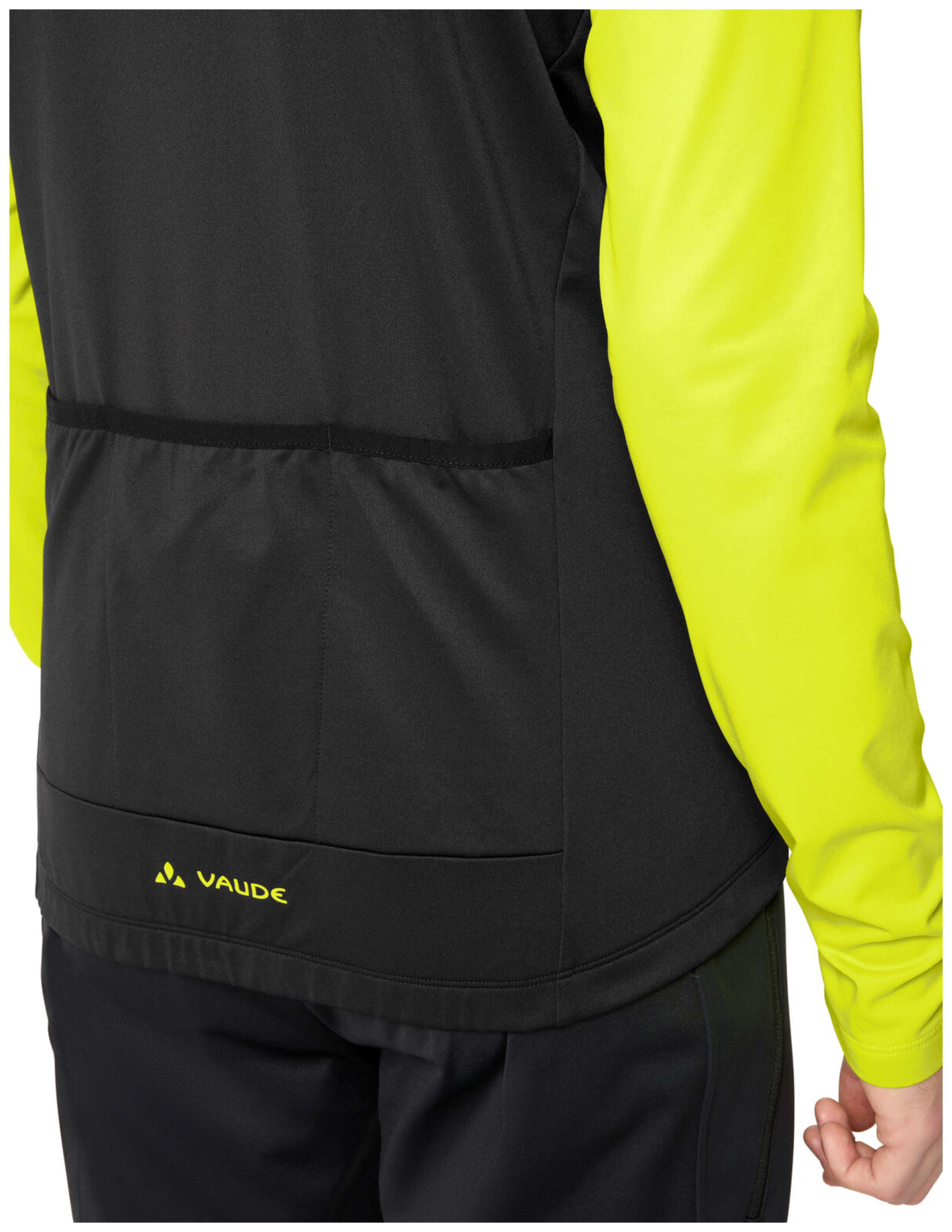 VAUDE Homme Posta LS Tricot II jaune néon