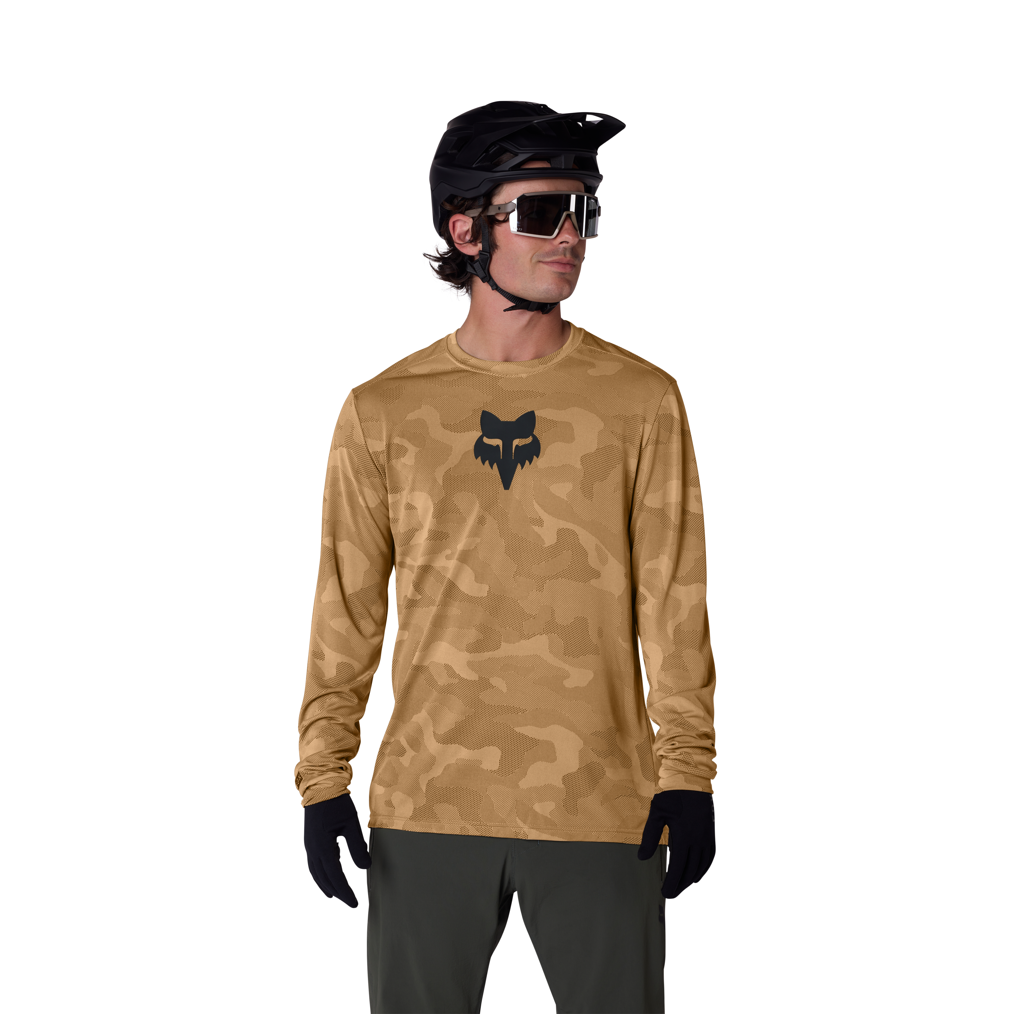Fox Ranger Tru Dri LS Maillot Noisette