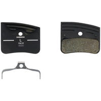 Plaquette de frein à disque Shimano P03A-RF, résine avec ailettes de refroidissement – aktuelle Variante