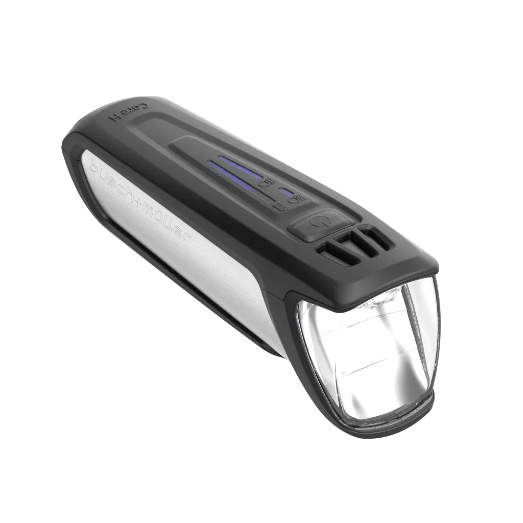 Busch + Müller IXON CORE 2 100Lux Feu de route + BRIXXI Set d'éclairage à batterie avec feu de route