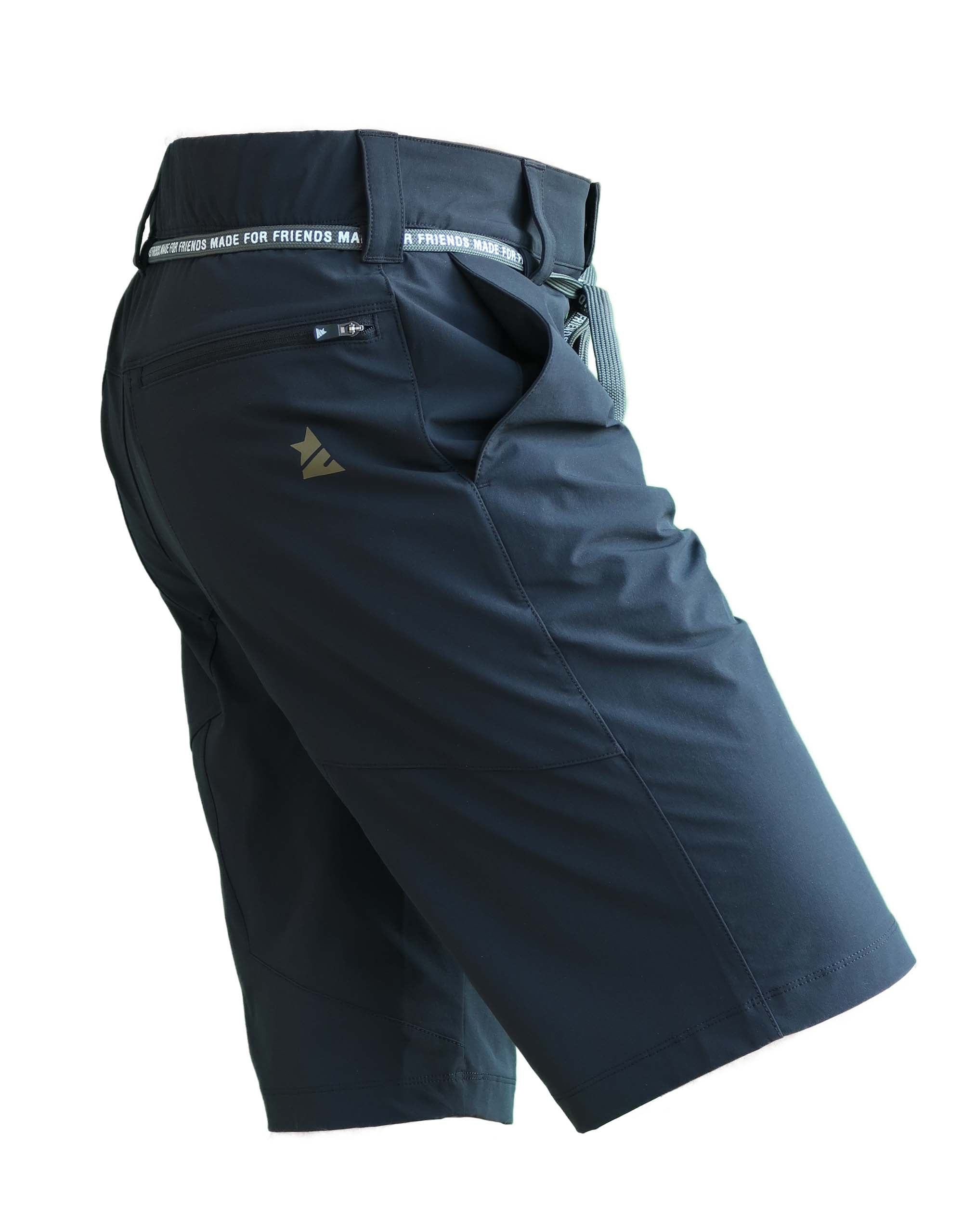 Zimtstern Xalpz Tech Shorts Homme Pirate Black
