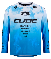 CUBE MTB Maillot ROOKIE X Actionteam manches longues topas bleu
