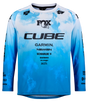 CUBE MTB Maillot ROOKIE X Actionteam manches longues topas bleu