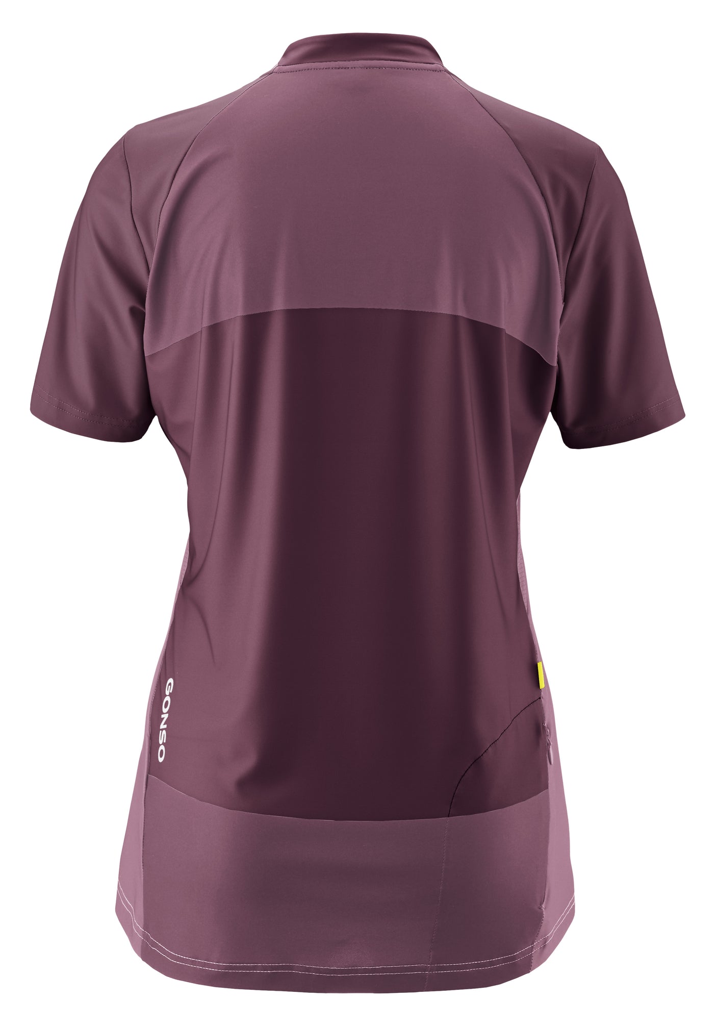 Gonso Adventure Maillot Demi-Zip Femme rich soil