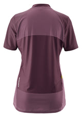 Gonso Adventure Maillot Demi-Zip Femme rich soil