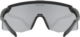 uvex Pace Stage S Lunettes de vélo Noir Mat / Miroir Argent