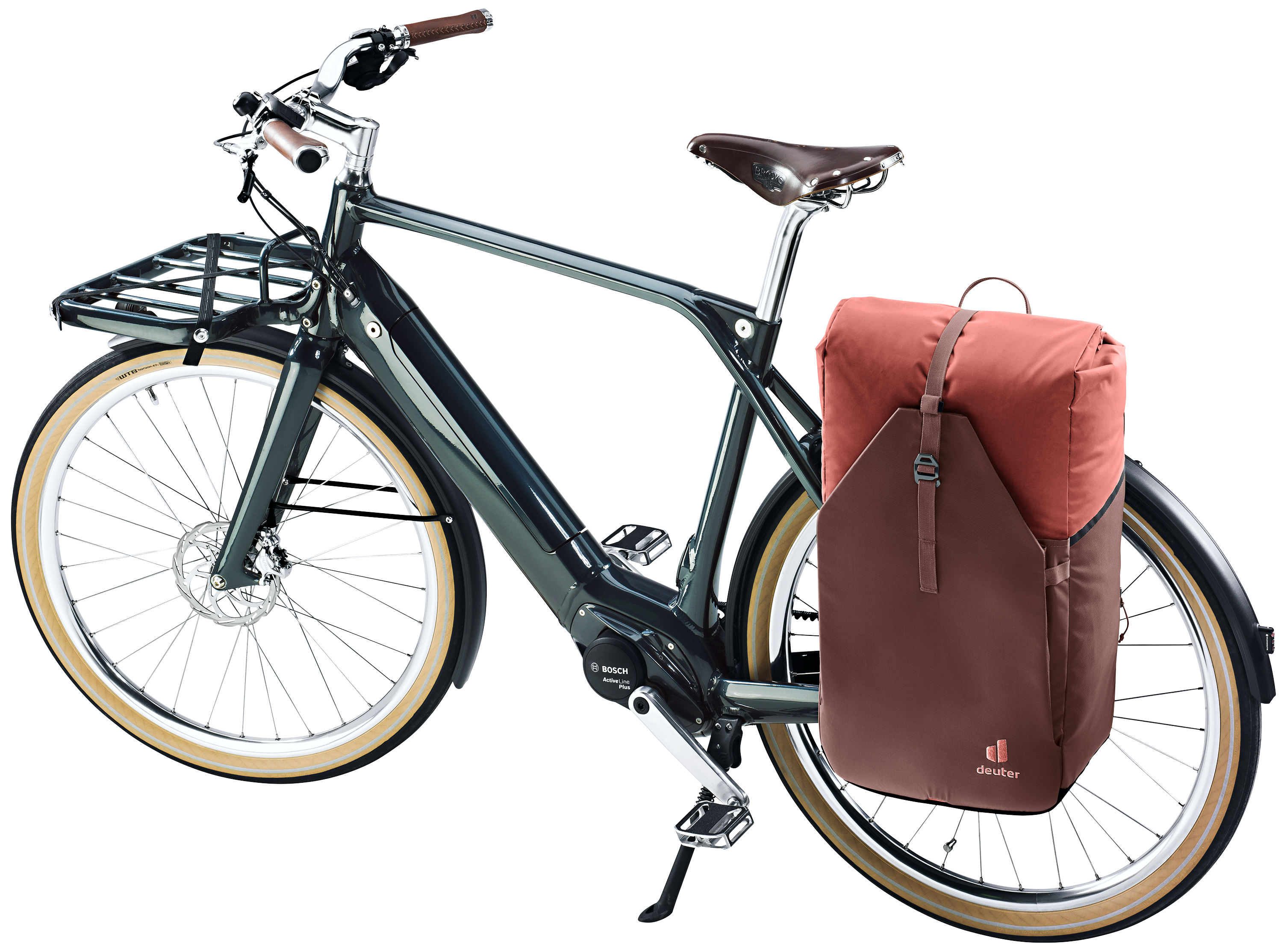 deuter Xberg 25 Sac à dos Sacoche de porte-bagages raisin-caspia