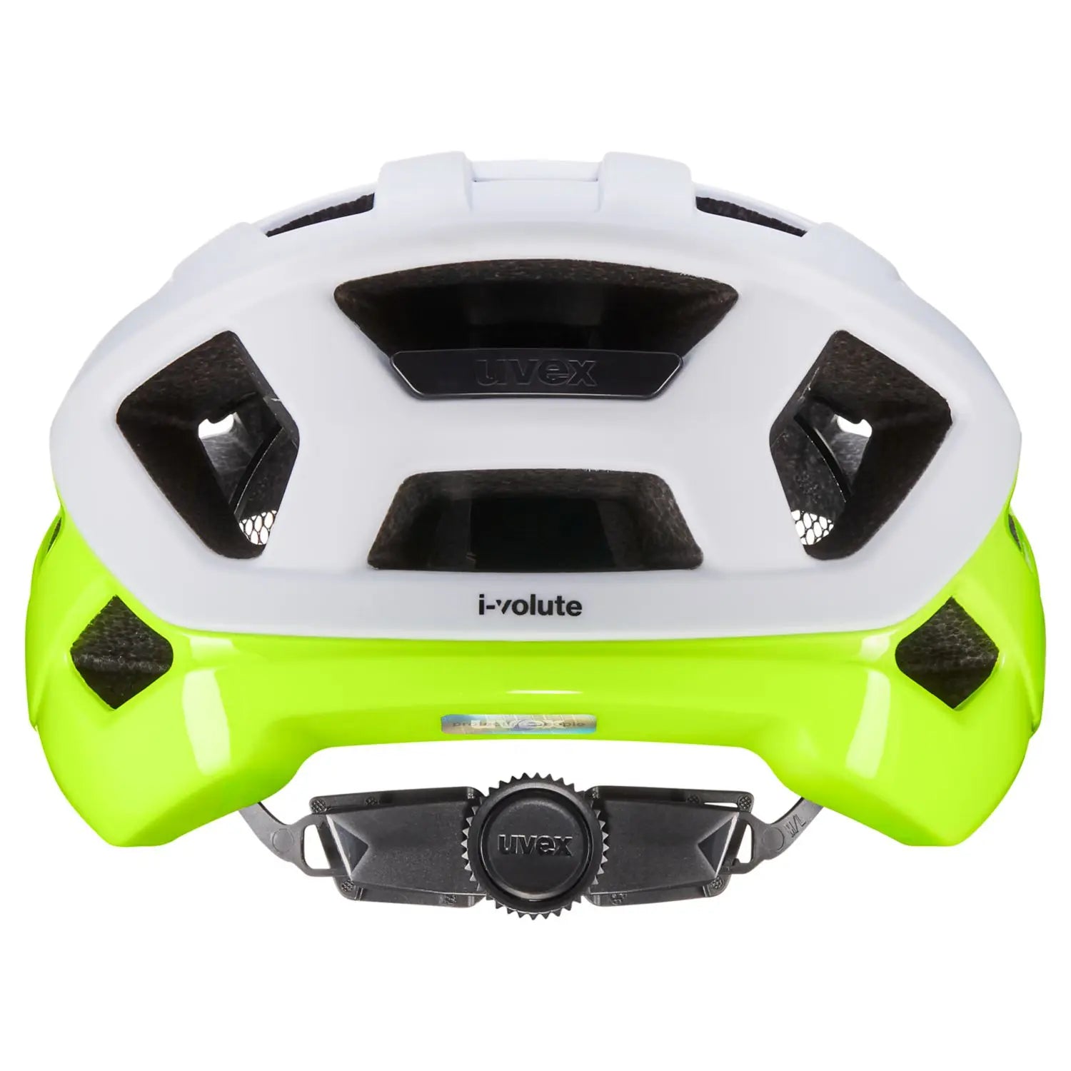 uvex I-Volute Casque de vélo de course Blanc-Neon Jaune Mat