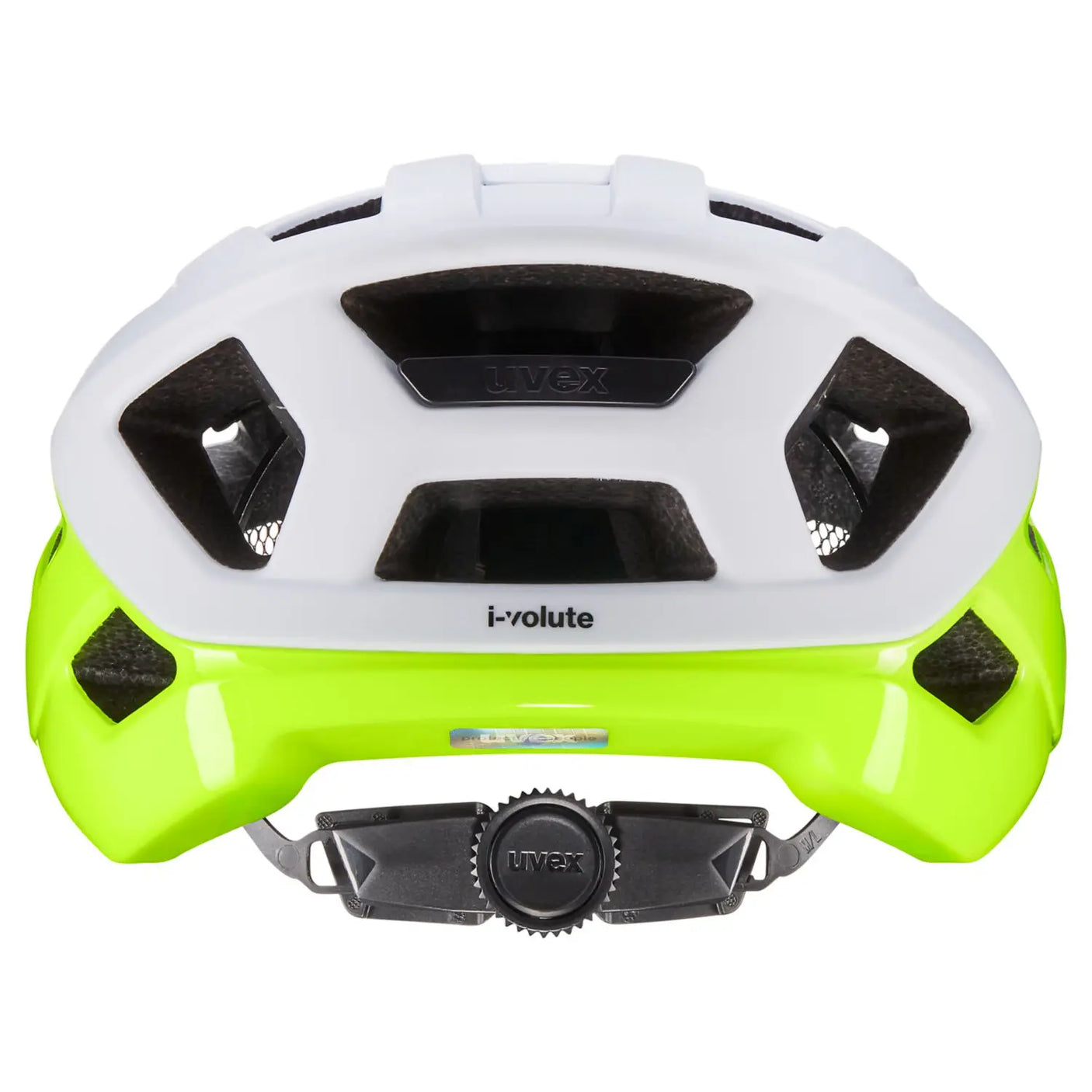 uvex I-Volute Casque de vélo de course Blanc-Neon Jaune Mat