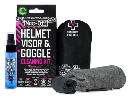 Kit de nettoyage Muc-Off Visor, Lens & Goggle V2